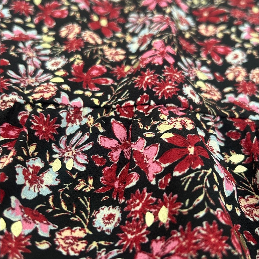 Aqua Floral Midi Dress - Picture 6 of 11